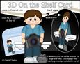 3D on the Shelf Card Kit - Little Photographer Rickey