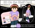 3D on the Shelf Card Kit - Little Photographer Krissy