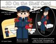 3D on the Shelf Card Kit - Little Engine Driver Tasha