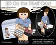 3D on the Shelf Card Kit - Little Bus Driver Kathern