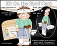 3D on the Shelf Card Kit - Oops Ouch Get Well Graham