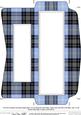 Mini Dl (80 x 215mm) Tartan Envelope