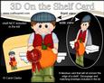 3D on the Shelf Card Kit - Village Show Pumpkin Prize Morton