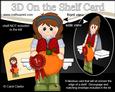 3D on the Shelf Card Kit - Village Show Pumpkin Prize Noreen