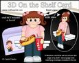 3D on the Shelf Card Kit - Take Away Hot Dog Night Shandi