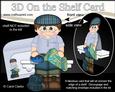 3D on the Shelf Card Kit - Little Rambler Man Jeramy