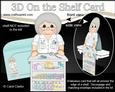 3D on the Shelf Card Kit - Dentist or Dental Nurse Moira