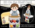 3D on the Shelf Card Kit - Little Bake Off Boy Mitch