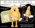 3D on the Shelf Card Kit - Cute Little Chick Quackers