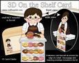 3D on the Shelf Card Kit - Coffee & Donut Shop Andres