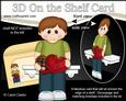 3D on the Shelf Card Kit - Little Chocolate Box Boy Jarrett