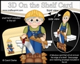 3D On the Shelf Card Kit - Little Hammer & Nail Carpenter Joiner Frederick