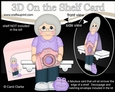 3D On the Shelf Card Kit - Little Old Lady Photographer Arlena