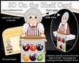 3D On the Shelf Card Kit - Little Bake Off Old Lady Geraldine loves Baking