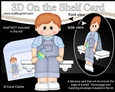 3D On the Shelf Card Kit - Cute Little Toddler Erick enjoys his Ice Lolly