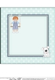 8 x 8 Cute Little Toddler is Swinging High matching square insert Panel