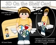 3D On the Shelf Card Kit - Little Teen Gennie has a Heart for Dad