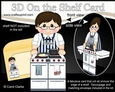 3D On the Shelf Card Kit - Little Cook Marshall is a whiz in the Kitchen