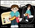 3D On the Shelf Card Kit - Its Take Away Night and Walton enjoys a Hot Dog & Cola