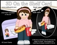 3D On the Shelf Card Kit - Its Take Away Night and Annett enjoys a Hot Dog & Cola