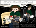 3D On the Shelf Card Kit - Little School Girl Latisha says Thank You to her Teacher
