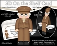 3D On the Shelf Card Kit - Army General Norbert is ready for inspection