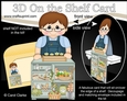 3D On the Shelf Card Kit - Cute Little Teen Javier is in the Potting Shed