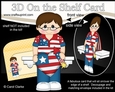 3D On the Shelf Card Kit - Patriotic Stars & Stripes Camden is Celebrating 4th July