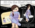 3D On the Shelf Card Kit - Little Ride the Wave Surfer Amiee