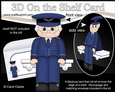 3D On the Shelf Card Kit - RAF Officer Stanton is a high flyer