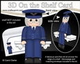 3D On the Shelf Card Kit - RAF Officer Margo is a high flyer