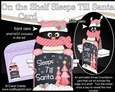 On the Shelf Sleeps Till Santa Card Kit - Christmas Pip Penguin