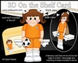 3D On the Shelf Card Kit - Little Footballer Emestina