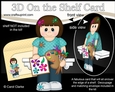 3D On the Shelf Card Kit - Little Artist Taryn is being very creative in the Studio