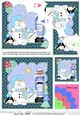 Christmas Snowman Oli posts a letter to Santa Shell Edged Corner side stacker