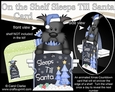 On the Shelf Sleeps Till Santa Card Kit - Hamish Scottie Dog