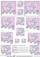 Cute Xmas Poodle Twisted Pyramage Sheet