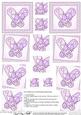 New Baby Girl Twisted Pyramage Sheet