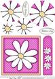 Daisy Quick Card with Circle Pyramage Topper