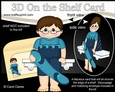 3D On the Shelf Card Kit - Ride the Wave Surfer Leonard
