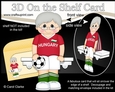 3D On the Shelf Card Kit - Older Footballer Daewon plays for Hungary