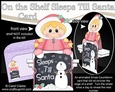 On the Shelf Sleeps Till Santa Card Kit - Cute Little Christmas Eskimo