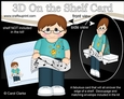 3D On the Shelf Card Kit - Litttle Music Conductor Pierre