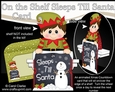 On the Shelf Sleeps Till Santa Card Kit - Little Christmas Elf
