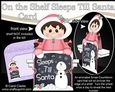 On the Shelf Sleeps Till Santa Card Kit - Cute Little Christmas Eskimo