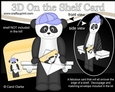 3D On the Shelf Card Kit - Little Panda Xin Xin Mini has a Mini Card & Envelope