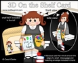 3D On the Shelf Card Kit - Its the 1st day at school for Little Shoolgirl Elinore