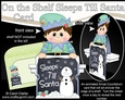 On the Shelf Sleeps Till Santa Card Kit - Cute Little Christmas Elf