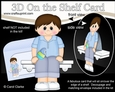 3D On the Shelf Card Kit - Cute Little Teen Trey enjoys his Ice Lolly