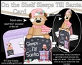 On the Shelf Sleeps Till Santa Card Kit - Cute Little Christmas Meerkat Mia
